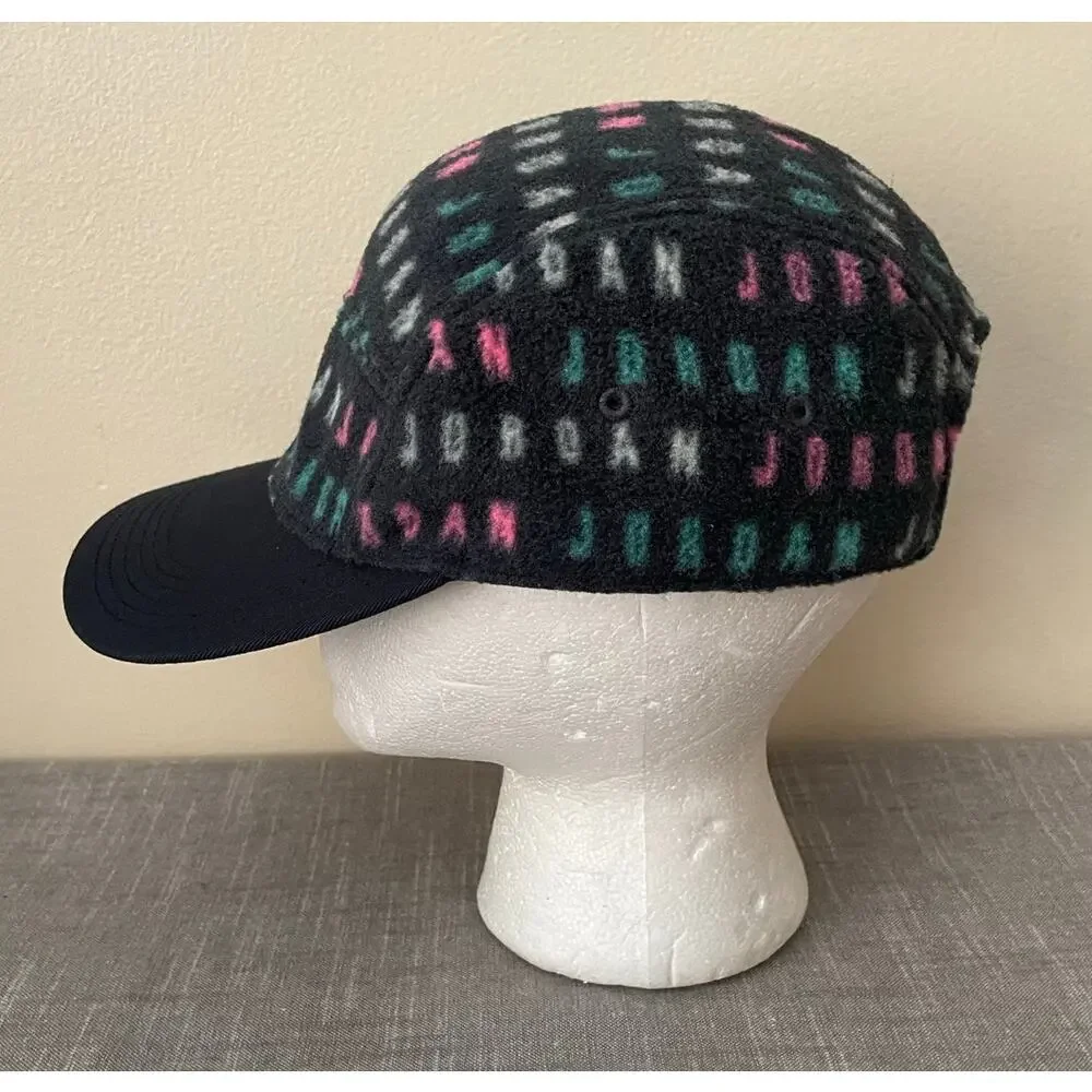 Jordan Sport DNA AW84 Unisex OS Black Fleece 5 Panel Cap